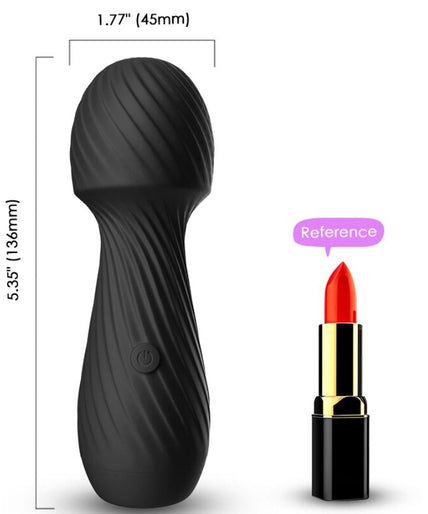 Armony – Dazzle Massager & Vibrator Small Black Armony – Dazzle Massager & Vibrator Small Black