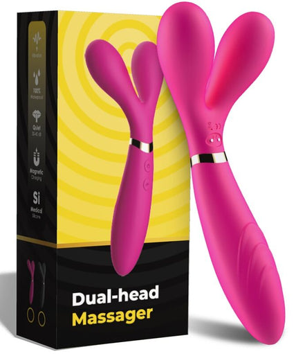 Armony – Y – Wand Massager & Vibrator Double Head Fuchsia Armony – Y – Wand Massager & Vibrator Double Head Fuchsia
