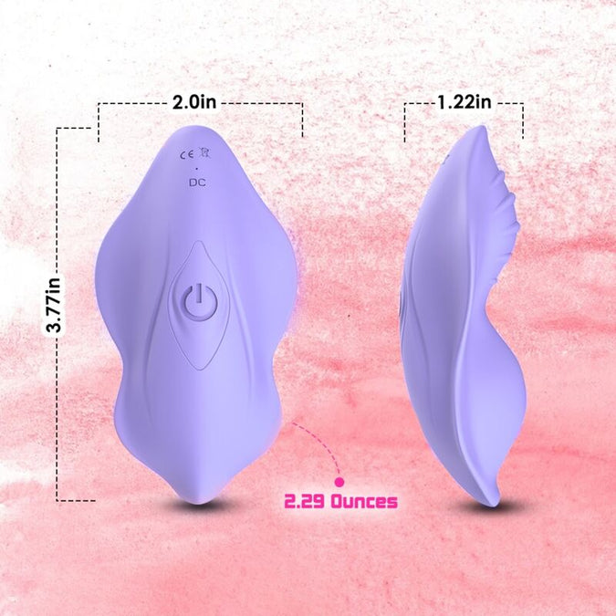 Armony – Whisper Draagbare Slip Vibrator Met Afstandsbediening Paars