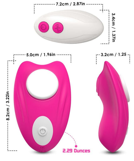 Armony – Butterfly Wearable Panties Vibrator Remote Control Pink Armony – Butterfly Wearable Panties Vibrator Remote Control Pink