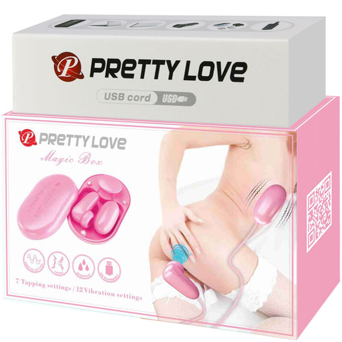 Pretty Love – Magic Box Vibrationskugel & Pink Stimulator