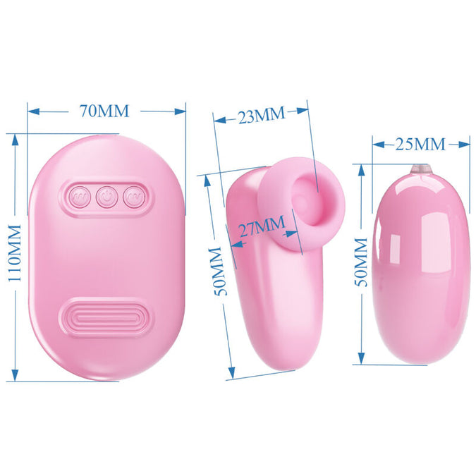 Pretty Love – Magic Box Vibrationskugel & Pink Stimulator
