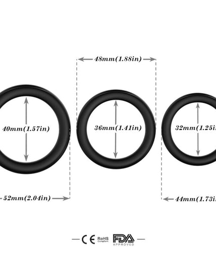 Armony – Triple Silicone Ring Luminous Armony – Triple Silicone Ring Luminous