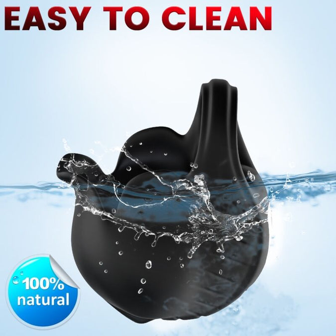 Armony – Cupping Vibrator Ring Fernbedienung Schwarz