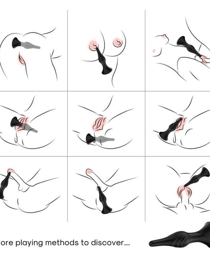 Armony – Vibrator & Anal Plug Remote Control Black Armony – Vibrator & Anal Plug Remote Control Black