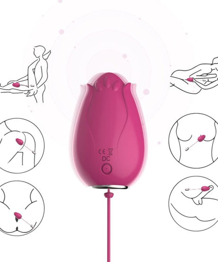 Armony – Mandala Egg Vibrator G – Spot Remote Control Fuchsia Armony – Mandala Egg Vibrator G – Spot Remote Control Fuchsia