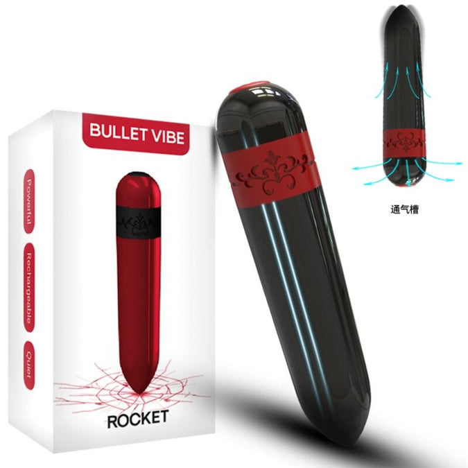 Armony – Rocket Vibrator Kogel Afstandsbediening Zwart