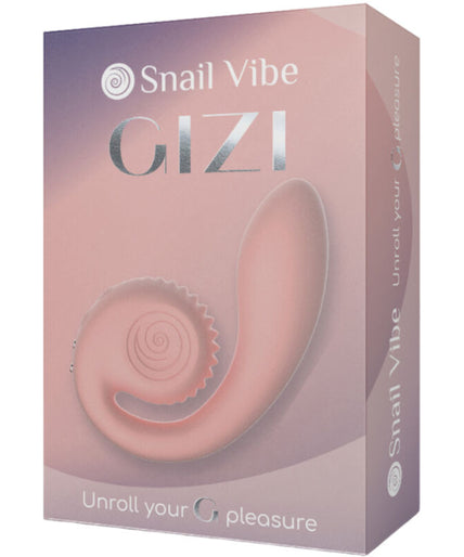 Snail Vibe – Gizi Dual Stimulator Pink Snail Vibe – Gizi Dual Stimulator Pink
