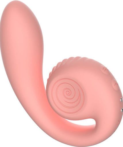 Snail Vibe – Gizi Dual Stimulator Pink Snail Vibe – Gizi Dual Stimulator Pink