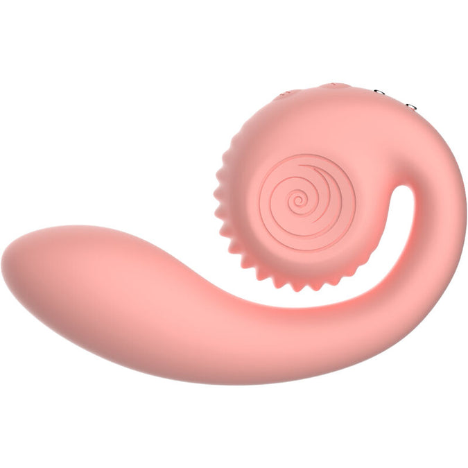 Snail Vibe – Gizi Dual Stimulator Pink