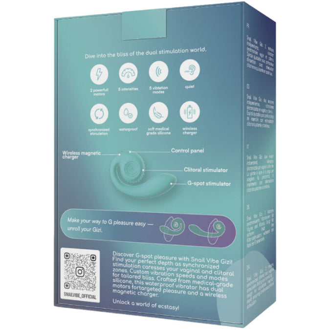 Snail Vibe – Gizi Dubbele Stimulator Tiffany