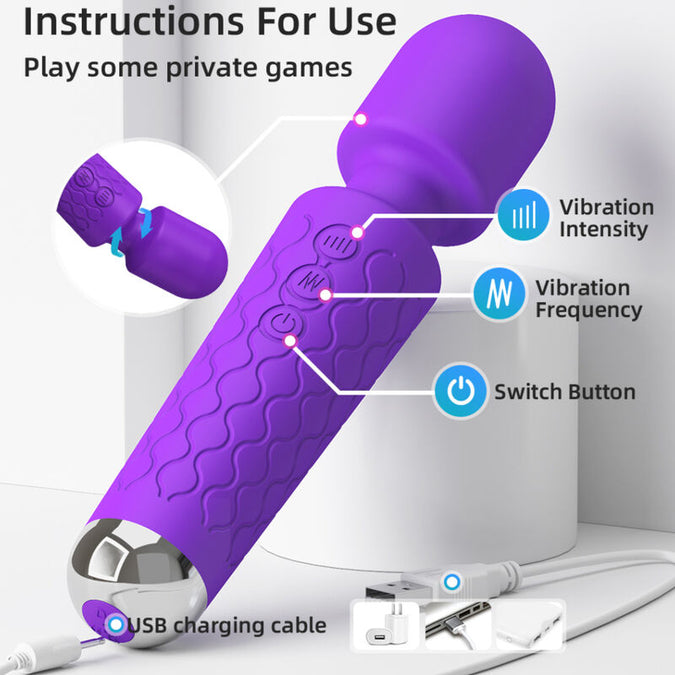 ARMONY - PAARSE MASSAGER & VIBRATOR