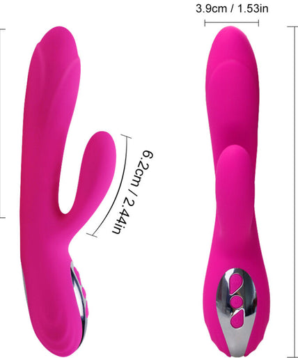 Armony – Flexible Vibrator & Stimulator With Fuchsia Heat Effect Armony – Flexible Vibrator & Stimulator With Fuchsia Heat Effect