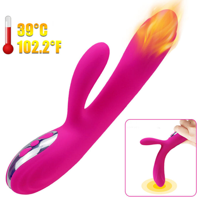 Armony – Flexibler Vibrator & Stimulator mit Fuchsia Wärmeeffekt