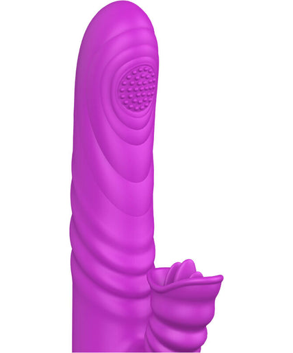 Armony – Angelia Multifunktionsvibrator mit stimulierender Zunge Violett Wärmeeffekt Armony – Angelia Multifunktionsvibrator mit stimulierender Zunge Violett Wärmeeffekt
