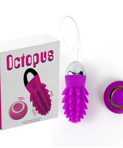 Armony – Octopus Cactus Vibrating Egg Violet Remote Control Armony – Octopus Cactus Vibrating Egg Violet Remote Control