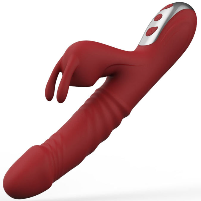 Armony – Saugvibrator & Saug-Rabbit Burgunderrot