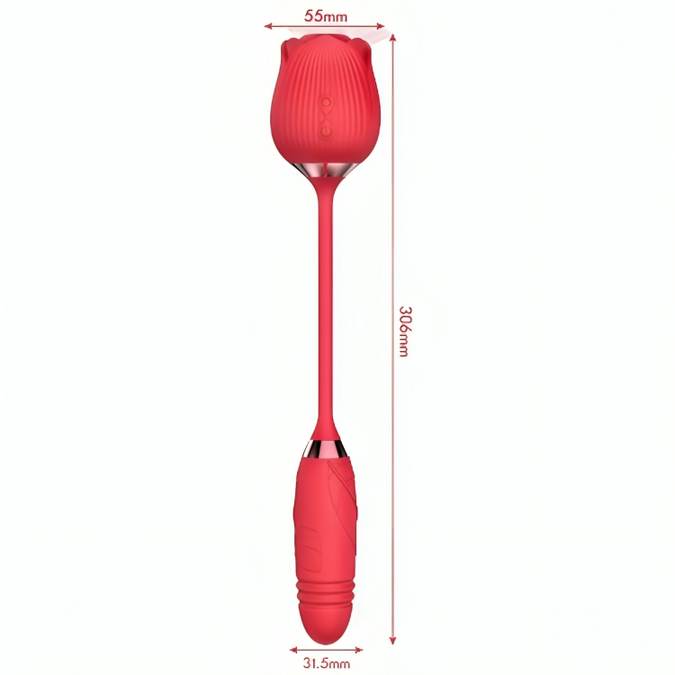 Armony – Delight Flower Zuigend & Stotend Rood