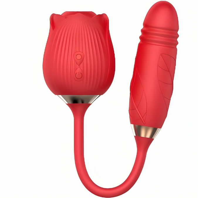 Armony – Delight Flower Zuigend & Stotend Rood