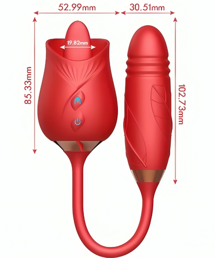 Armony – Delight Flower Vibrator & Thrusting With Red Tongue Armony – Delight Flower Vibrator & Thrusting With Red Tongue