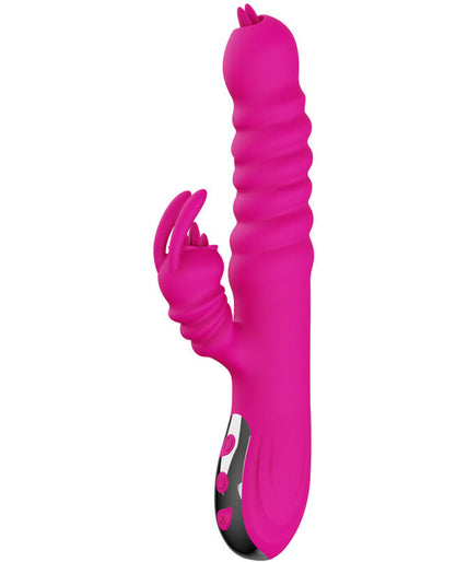Armony – Rabbit Doppelzunge Multifunktionsvibrator Fuchsia Wärmeeffekt Armony – Rabbit Doppelzunge Multifunktionsvibrator Fuchsia Wärmeeffekt