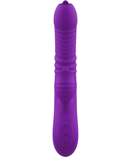 Armony – Vollständiger G-Punkt Rabbit Vibrator mit stimulierender Zunge Violett Wärmeeffekt Armony – Vollständiger G-Punkt Rabbit Vibrator mit stimulierender Zunge Violett Wärmeeffekt