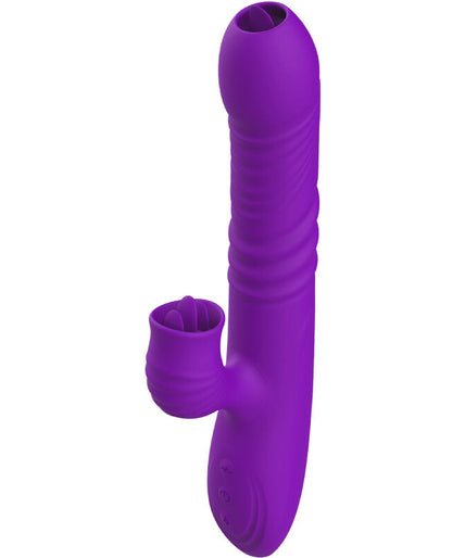 Armony – Vollständiger G-Punkt Rabbit Vibrator mit stimulierender Zunge Violett Wärmeeffekt Armony – Vollständiger G-Punkt Rabbit Vibrator mit stimulierender Zunge Violett Wärmeeffekt