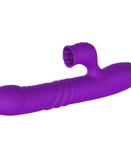 Armony – Vollständiger G-Punkt Rabbit Vibrator mit stimulierender Zunge Violett Wärmeeffekt Armony – Vollständiger G-Punkt Rabbit Vibrator mit stimulierender Zunge Violett Wärmeeffekt