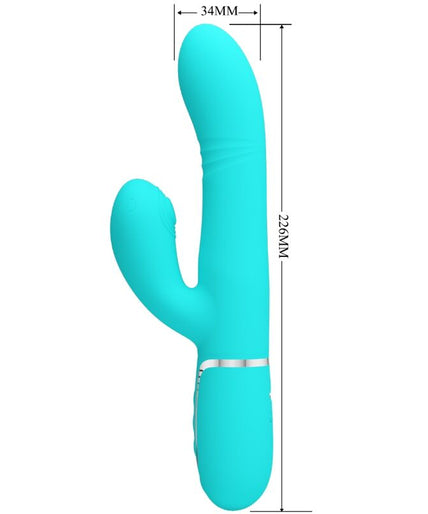 Pretty Love – Multifunction G – Spot Vibrator Aqua Green Pretty Love – Multifunction G – Spot Vibrator Aqua Green