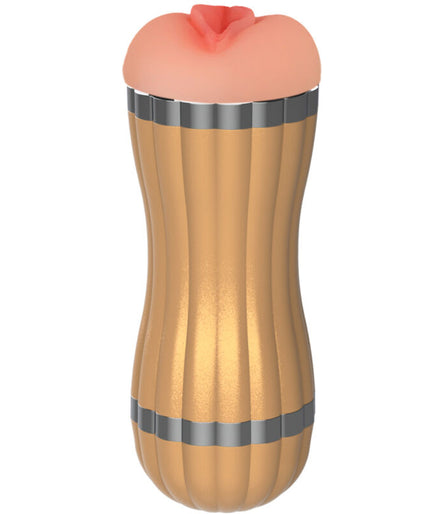 Armony – Bevis Doppel Masturbator Vagina & Mund Ohne Vibration Gold Armony – Bevis Doppel Masturbator Vagina & Mund Ohne Vibration Gold