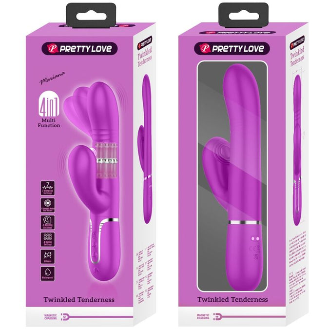 Pretty Love – Multifunktion G – Spot Vibrator Fuchsia
