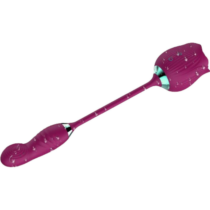 Armony – Delight Flower Saug- & Stoßvibrator Violett