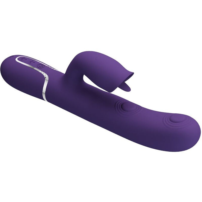 Pretty Love – Rabbit-Vibrator mit leckender Funktion, lila