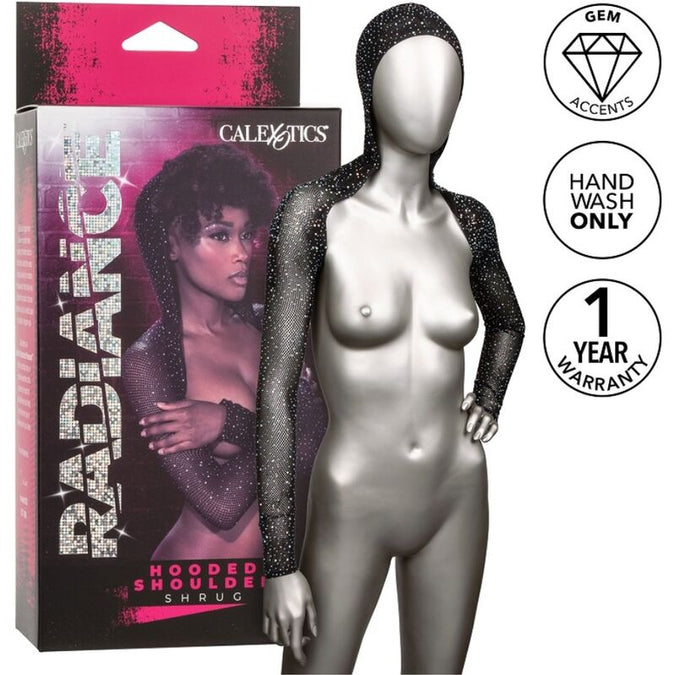 Calexotics – Radiance met capuchon schouderbolero Rhine