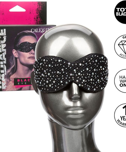 Calexotics – Radiance Blackout Augenmaske mit Strasssteinverzierung Calexotics – Radiance Blackout Augenmaske mit Strasssteinverzierung