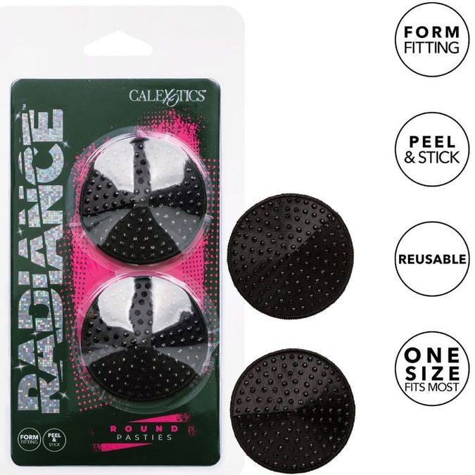 Calexotics – Radiance Runde Schmuck-Nippelabdeckungen