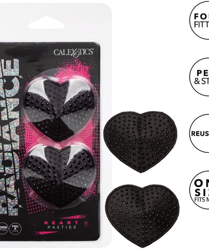 Calexotics – Radiance Herzförmige Schmuck-Nippelabdeckungen Calexotics – Radiance Herzförmige Schmuck-Nippelabdeckungen