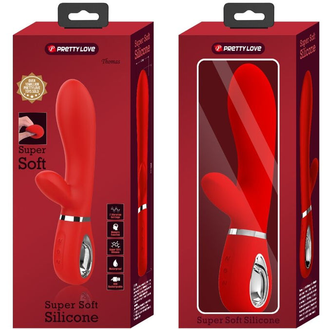 Pretty Love – Thomas Multifunktion G – Spot Vibrator Rot