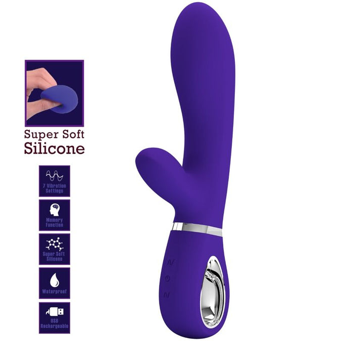 Pretty Love – Thomas Multifunktion G – Spot Vibrator Lila
