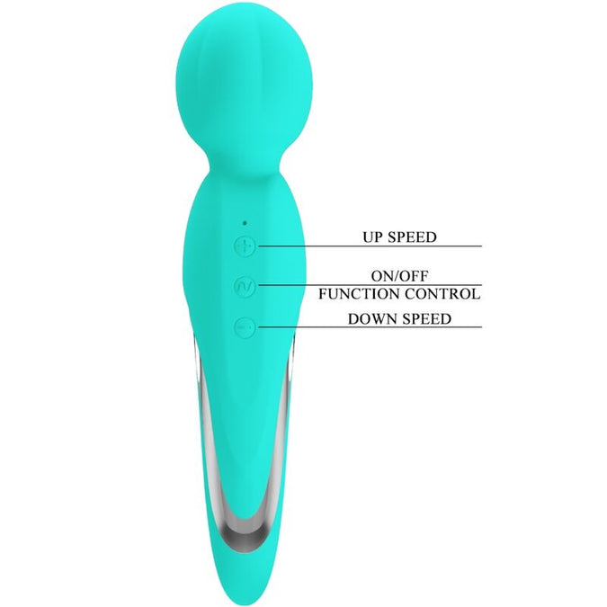 Pretty Love – Walter Vibrator Zauberstab Aqua Grün