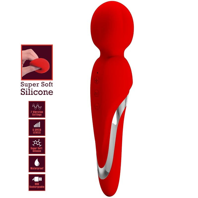 Pretty Love – Walter Vibrator Zauberstab Rot