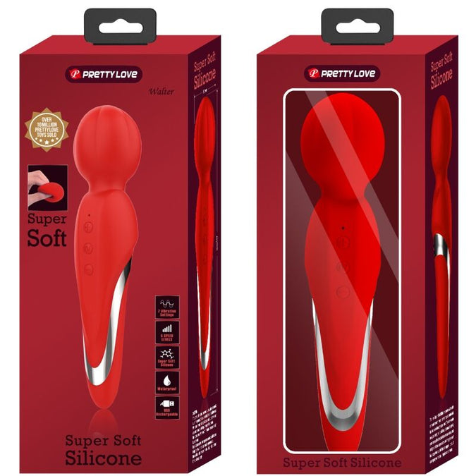 Pretty Love – Walter Vibrator Zauberstab Rot