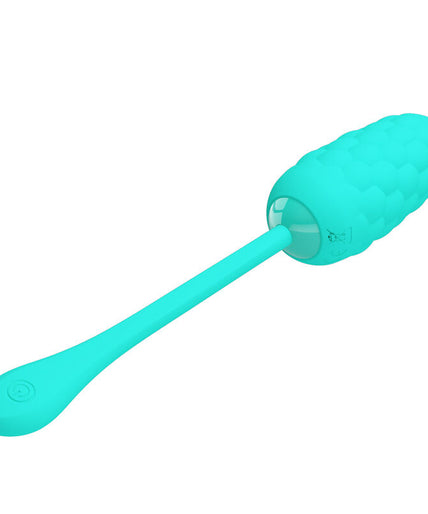 Pretty Love – Vibrating Egg With Aqua Green Rechargeable Marine Texture Pretty Love – Vibrating Egg With Aqua Green Rechargeable Marine Texture