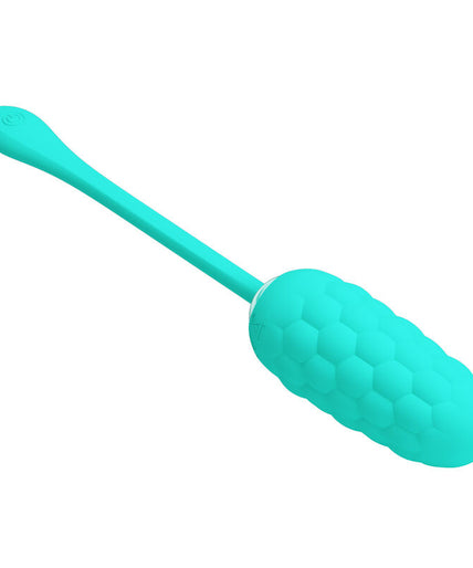 Pretty Love – Vibrating Egg With Aqua Green Rechargeable Marine Texture Pretty Love – Vibrating Egg With Aqua Green Rechargeable Marine Texture