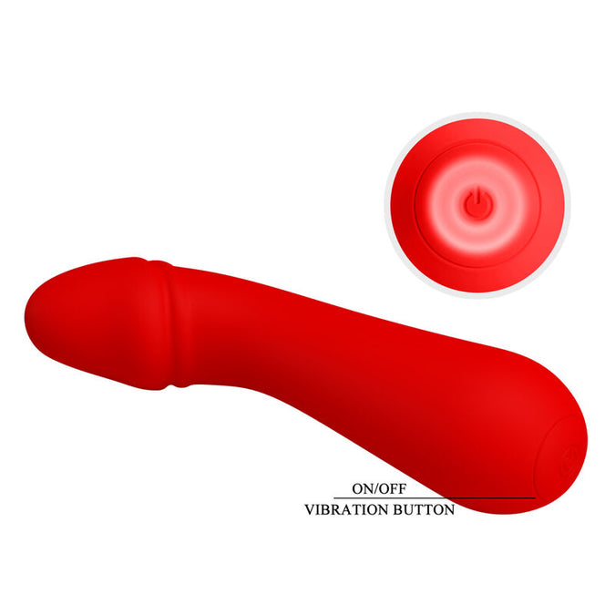Pretty Love – Cetus Wiederaufladbarer Vibrator Rot
