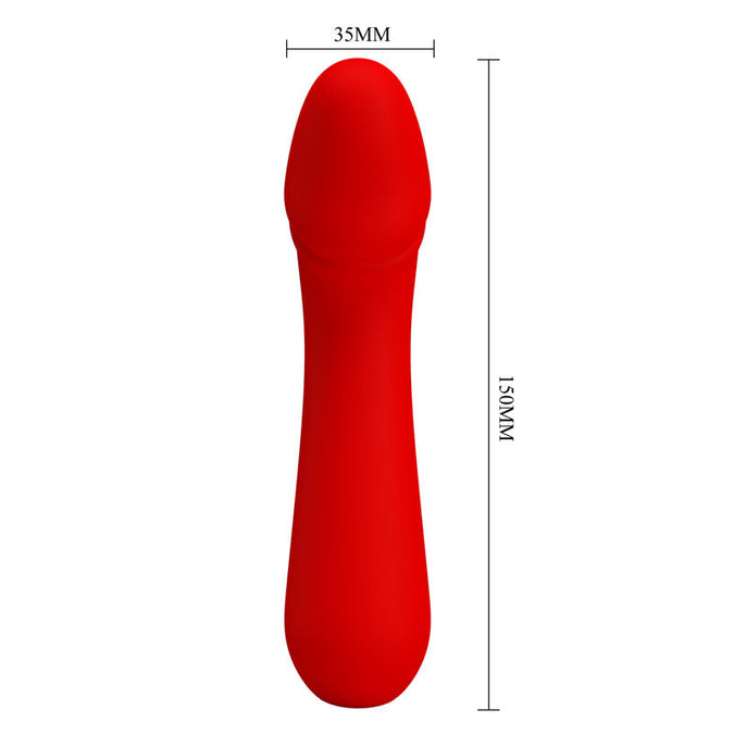 Pretty Love – Cetus Wiederaufladbarer Vibrator Rot