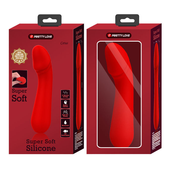 Pretty Love – Cetus Wiederaufladbarer Vibrator Rot
