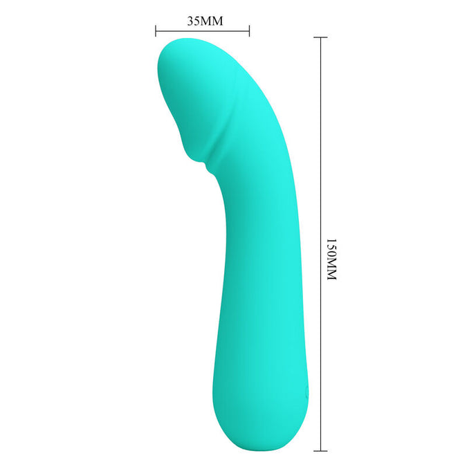 Pretty Love – Cetus Wiederaufladbarer Vibrator Aqua Grün