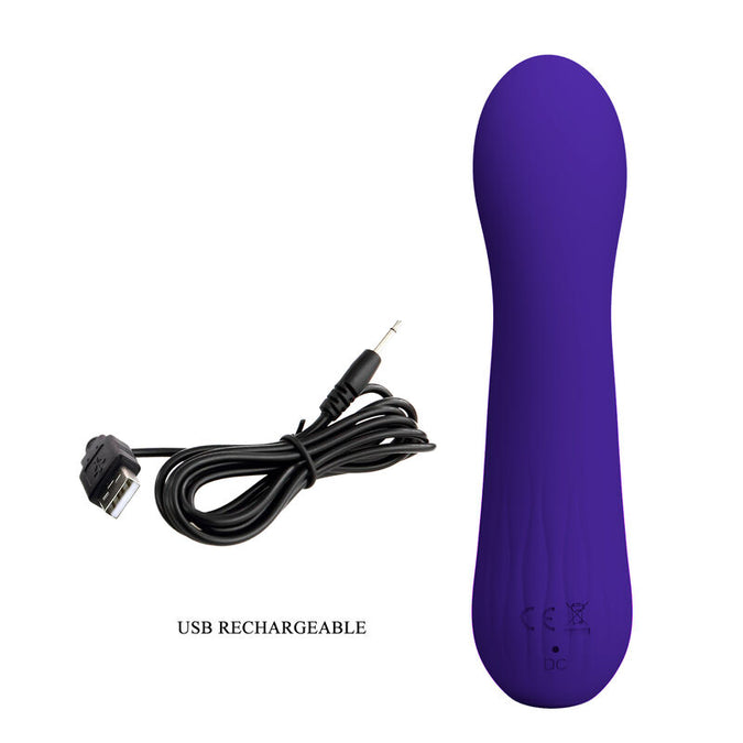 Pretty Love – Faun Wiederaufladbarer Vibrator Lila