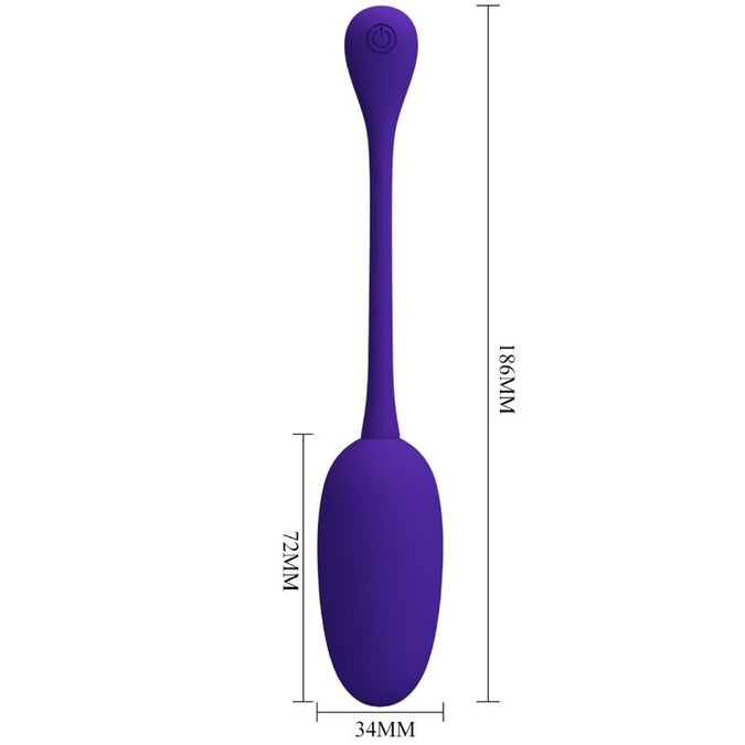 Pretty Love – Knucker Lila Wiederaufladbares Vibrations-Ei
